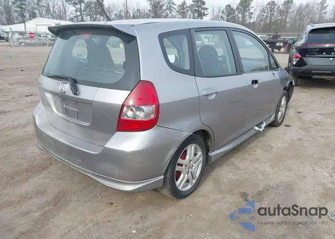 2007 Honda Fit Sport z USA, uszkodzony, nr VIN JHMGD38687S018935